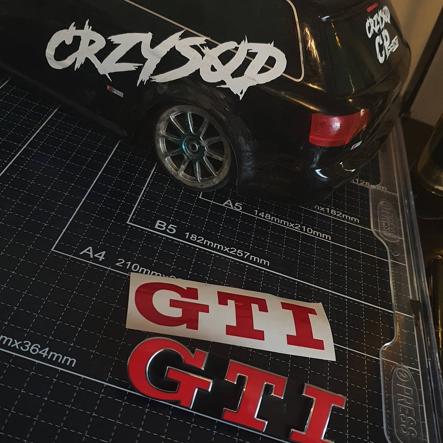 GTI Emblem Aufkleber - CP Print